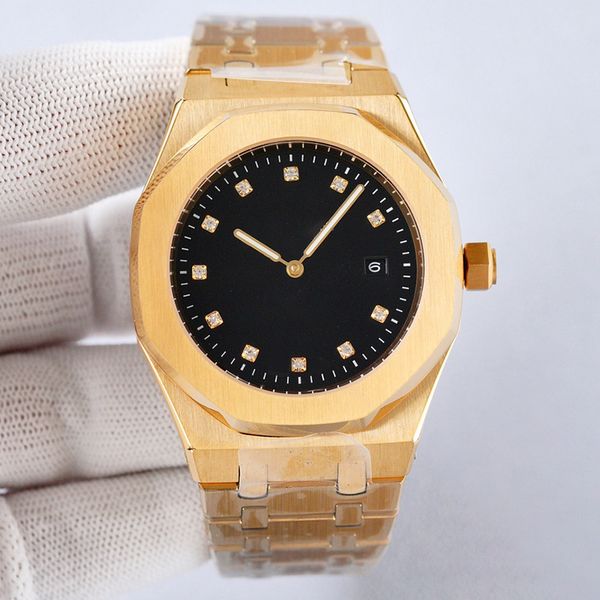 watch automatic mechanical 41mm bracelet men classic wristwatch stainless stee business wristwatches montre de luxe gift, Slivery;brown
watch automatic mechanical 41mm bracelet men classic wristwatch stainless stee business wristwatches montre de luxe gift, Slivery;brown