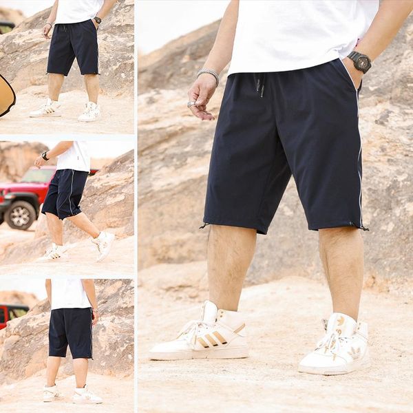 men's pants summer cotton casual middle-aged and elderly shorts loose large size dad cropped, Black
men's pants summer cotton casual middle-aged and elderly shorts loose large size dad cropped, Black