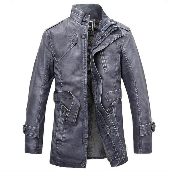 men's fur & faux men winter warm leather long jackets outwear casual down fashion pu coats size 4xl, Black
men's fur & faux men winter warm leather long jackets outwear casual down fashion pu coats size 4xl, Black