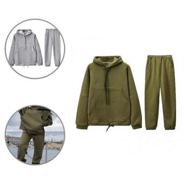 women's two piece pants hoodie set sweatshirt autumn winter elastic waist fashion pure color loose, White
women's two piece pants hoodie set sweatshirt autumn winter elastic waist fashion pure color loose, White