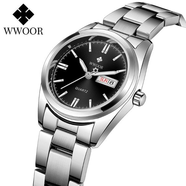 wristwatches wwoor 2021 fashion simple classic quartz watches with stainless steel bracelet elegant female relogios feminino, Slivery;brown
wristwatches wwoor 2021 fashion simple classic quartz watches with stainless steel bracelet elegant female relogios feminino, Slivery;brown