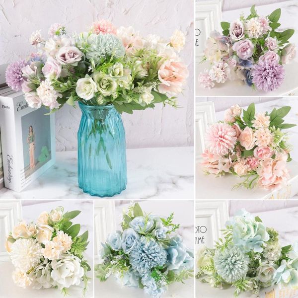 decorative flowers & wreaths nordic artificial flower plastic rose holding wedding bouquet silk fake accessories home table party decoration
decorative flowers & wreaths nordic artificial flower plastic rose holding wedding bouquet silk fake accessories home table party decoration