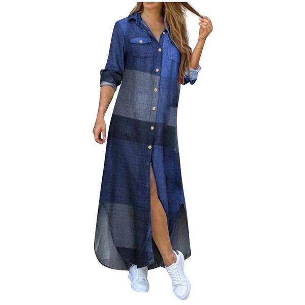 casual dresses womens dress loose long sleeve pocket button shirt print women fashion ladies elegant dress#c4, Black;gray
casual dresses womens dress loose long sleeve pocket button shirt print women fashion ladies elegant dress#c4, Black;gray