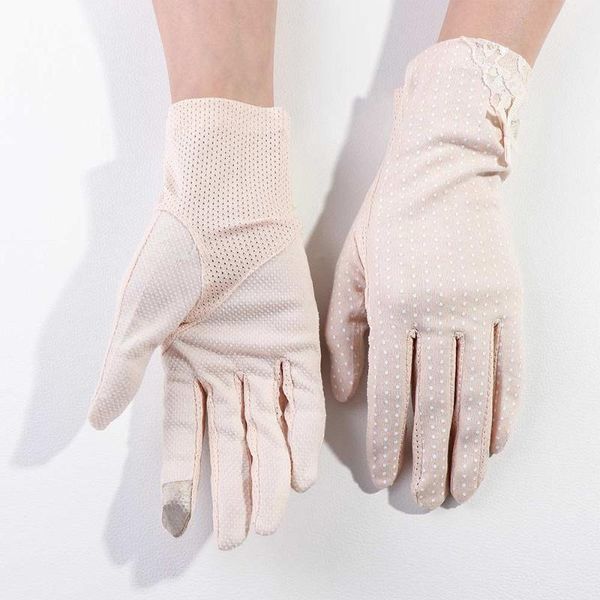five fingers gloves women lace sunscreen summer spring lady stretch touch screen anti uv slip resistant driving glove breathable guantes, Blue;gray
five fingers gloves women lace sunscreen summer spring lady stretch touch screen anti uv slip resistant driving glove breathable guantes, Blue;gray