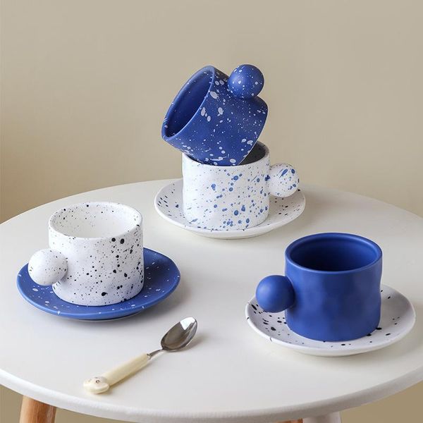 mugs cup creative handmade ink-splashing ceramic cups and saucers customized nordic ins large-capacity couple personality
mugs cup creative handmade ink-splashing ceramic cups and saucers customized nordic ins large-capacity couple personality