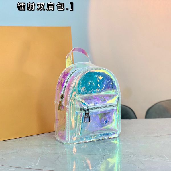 design bags colorful laser backpack women's new fashion schoolbag large capacity transparent magic color backpack
design bags colorful laser backpack women's new fashion schoolbag large capacity transparent magic color backpack