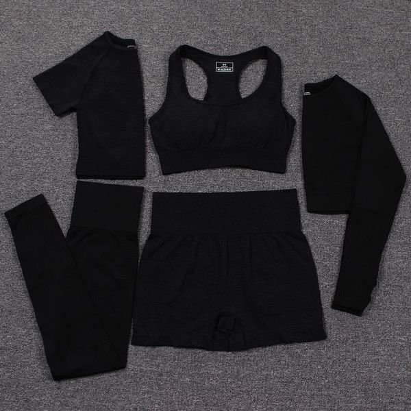 2/3/5pcs seamless women yoga set sport shirt fitness shorts workout clothes for women gym clothing high waist legging sports set, White;red
2/3/5pcs seamless women yoga set sport shirt fitness shorts workout clothes for women gym clothing high waist legging sports set, White;red
