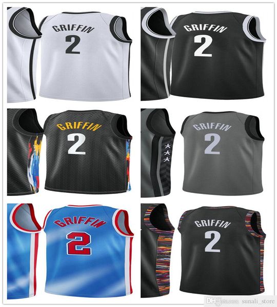 stitched men blake 2 griffin jerseys 2021 new city black white blue color edition basketball college shirts quality, Black;red
stitched men blake 2 griffin jerseys 2021 new city black white blue color edition basketball college shirts quality, Black;red