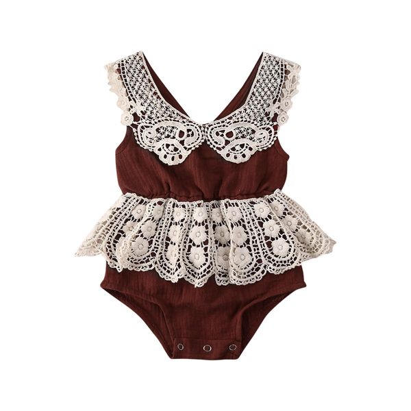 0-24m newborn baby summer clothing baby girls lace cotton bodysuits cute jumpsuits sleeveless sunsuits, White
0-24m newborn baby summer clothing baby girls lace cotton bodysuits cute jumpsuits sleeveless sunsuits, White