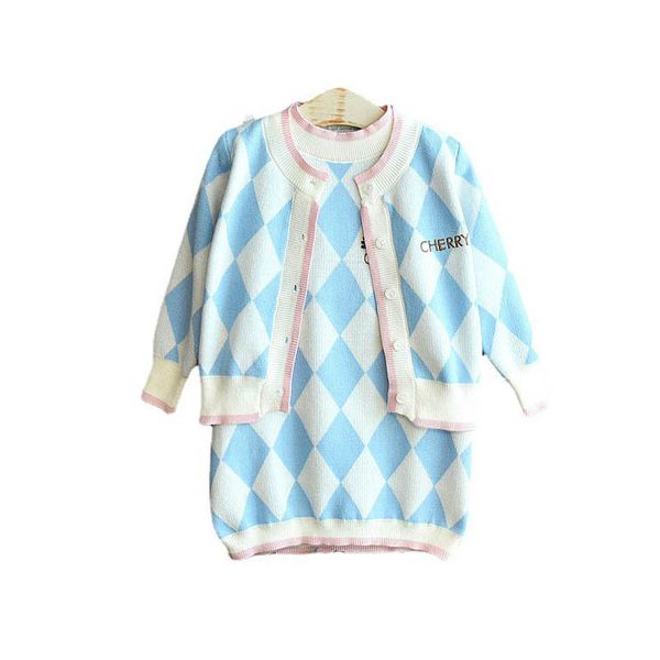 girls sweater sets kids clothing baby clothes outfits autumn winter cotton knitting patterns cardigan coat sleeveless dress children suits 2, Blue
girls sweater sets kids clothing baby clothes outfits autumn winter cotton knitting patterns cardigan coat sleeveless dress children suits 2, Blue