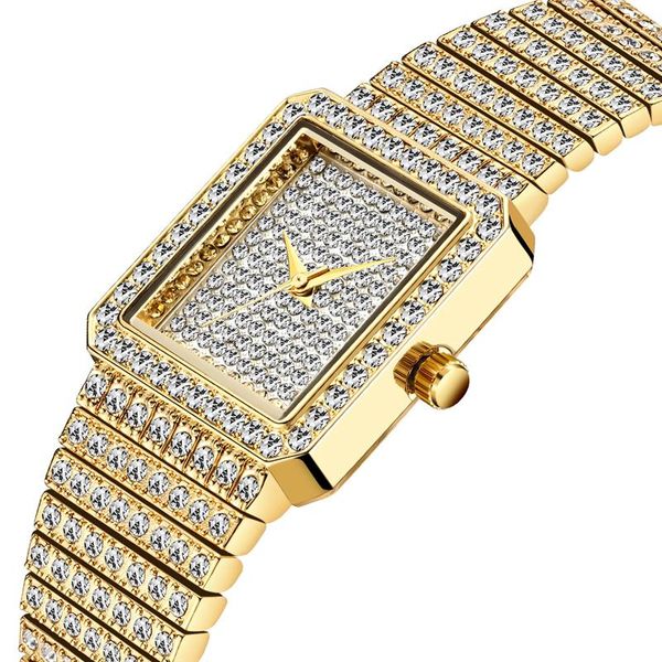 wristwatches iced out diamond square dial ladies quartz watch luxury jewelry full zircon stainless steel women wrist watches, Slivery;brown
wristwatches iced out diamond square dial ladies quartz watch luxury jewelry full zircon stainless steel women wrist watches, Slivery;brown