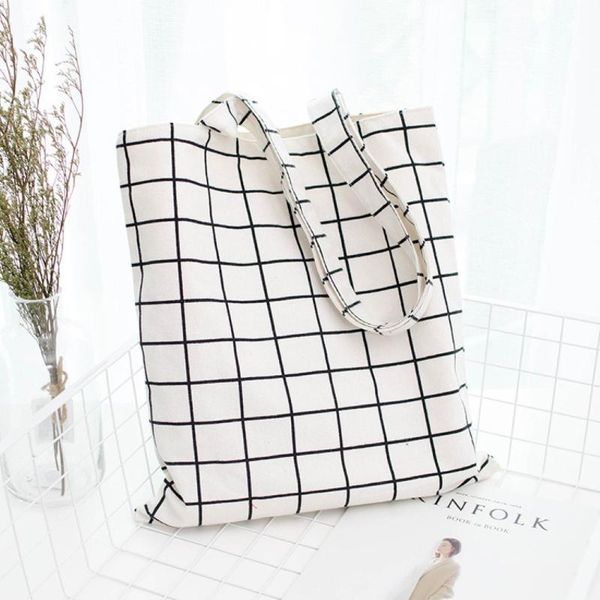 storage bags canvas tote bag plaid linen cotton cute shopping for women student folding portable single shoulder grocery
storage bags canvas tote bag plaid linen cotton cute shopping for women student folding portable single shoulder grocery