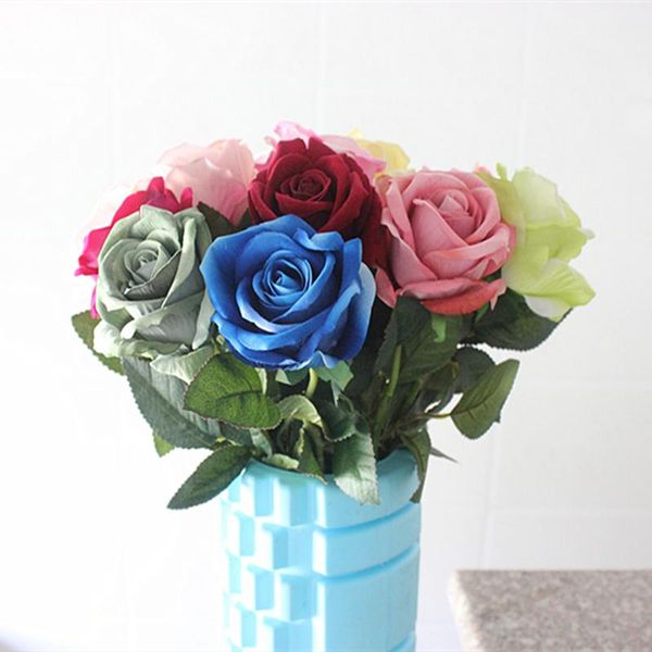 1 bunch fresh rose branch wedding decoration rose artificial flower home party birthday wedding gift
1 bunch fresh rose branch wedding decoration rose artificial flower home party birthday wedding gift