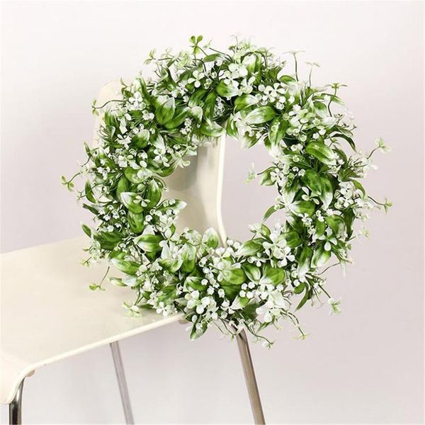 decorative flowers & wreaths gypsophilas wreath white garland door sign hanging-decor leaf simulation ornament home-decoration
decorative flowers & wreaths gypsophilas wreath white garland door sign hanging-decor leaf simulation ornament home-decoration