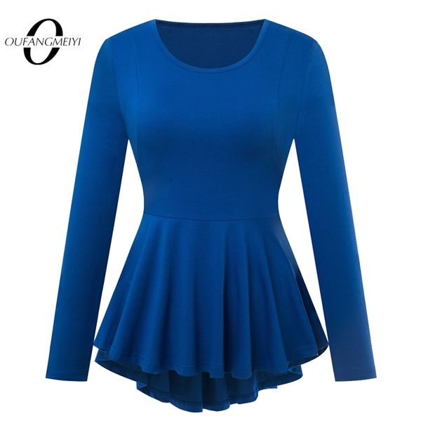women classic solid color brief fashion casual multi-colored slim ruffles elegant tees et041 210306, White
women classic solid color brief fashion casual multi-colored slim ruffles elegant tees et041 210306, White