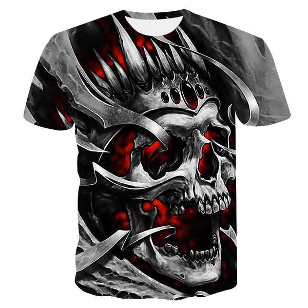 digital summer skull printing short sleeve men's t-shirt round neck slim couple, White;black
digital summer skull printing short sleeve men's t-shirt round neck slim couple, White;black