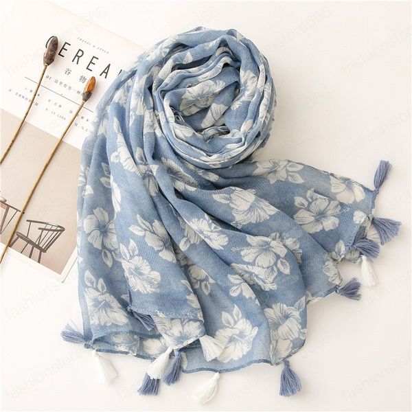 women autumn fashion vintage floral tassel viscose shawl print wrap pashmina stole bufandas muslim hijab snood, Blue;gray
women autumn fashion vintage floral tassel viscose shawl print wrap pashmina stole bufandas muslim hijab snood, Blue;gray