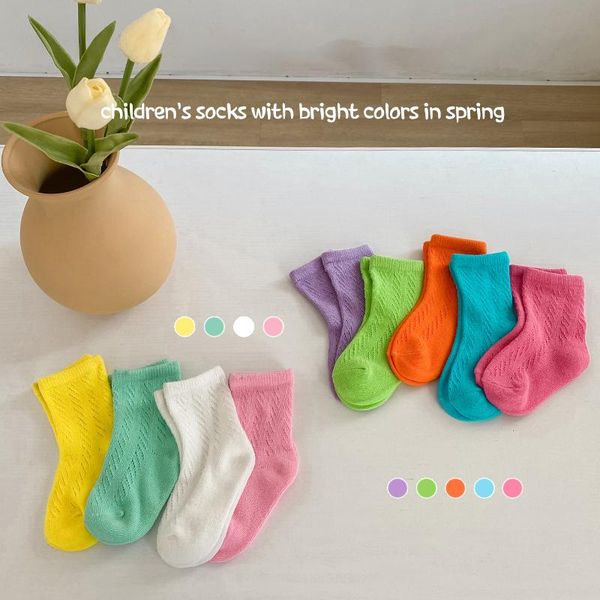 socks 4pcs/set 0-8 years children kawaii summer soft cotton mesh cute cool candy color shift toddler for baby kids, Pink;yellow
socks 4pcs/set 0-8 years children kawaii summer soft cotton mesh cute cool candy color shift toddler for baby kids, Pink;yellow