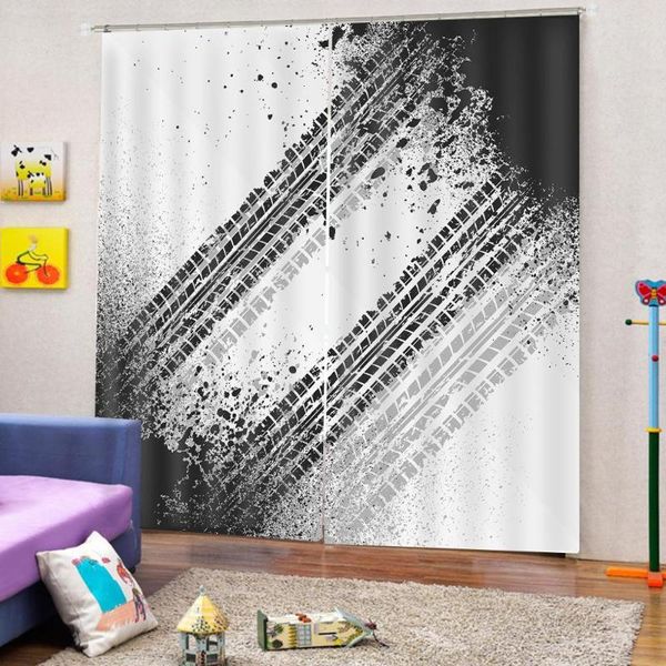 curtain & drapes gradient geometric black gray lattice 3d blackout for living room bedroom polyester fabric 2 panels with hooks
curtain & drapes gradient geometric black gray lattice 3d blackout for living room bedroom polyester fabric 2 panels with hooks