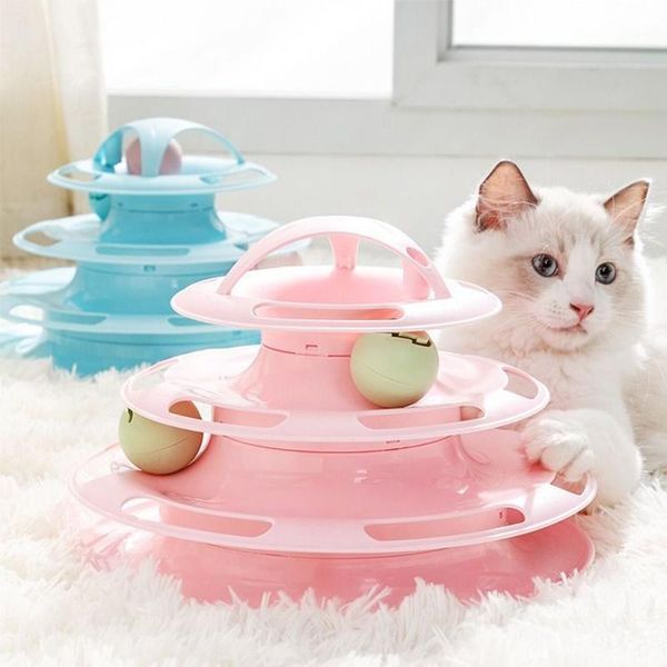 cat toys pet toy training amusement plate tracks space tower interactive intelligence accessories for tunnel
cat toys pet toy training amusement plate tracks space tower interactive intelligence accessories for tunnel