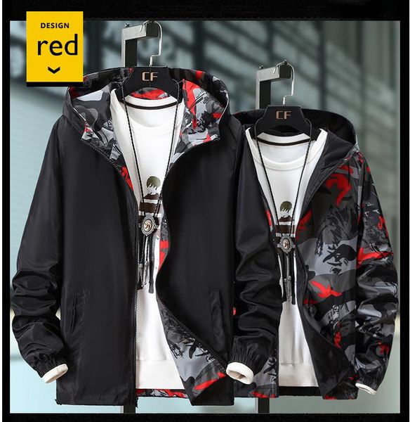 men's jackets plus size 7xl man autumn both sides camouflage clothes jacket men fashion print coat outwear male windbreaker streetwear, Black;brown
men's jackets plus size 7xl man autumn both sides camouflage clothes jacket men fashion print coat outwear male windbreaker streetwear, Black;brown
