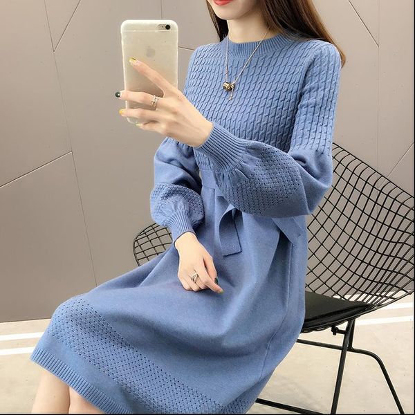 casual o neck large size loose solid autumn winter sweater dress female neck dress sweater bottoming maternity dress, Black;gray
casual o neck large size loose solid autumn winter sweater dress female neck dress sweater bottoming maternity dress, Black;gray