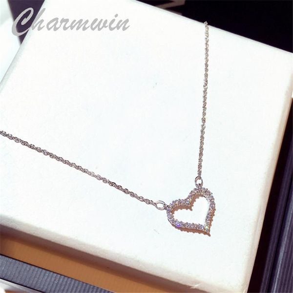 pendant necklaces charmwin fashion short for women hollow heart-shaped rhinestone clavicle chain necklace, Silver
pendant necklaces charmwin fashion short for women hollow heart-shaped rhinestone clavicle chain necklace, Silver