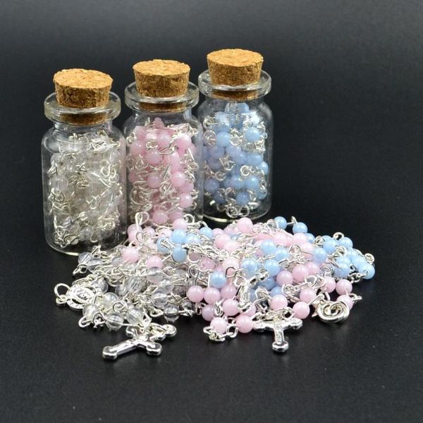 pendant necklaces 4mm beads glass bottle rosary inri jesus cross necklace catholic fashion religious jewelry, Silver
pendant necklaces 4mm beads glass bottle rosary inri jesus cross necklace catholic fashion religious jewelry, Silver