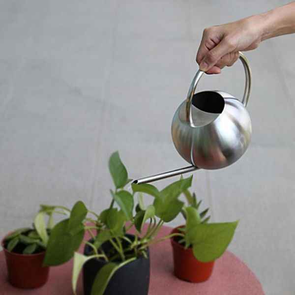 watering equipments 1000ml stainless steel can flower long mouth sprinkling pot with handle
watering equipments 1000ml stainless steel can flower long mouth sprinkling pot with handle