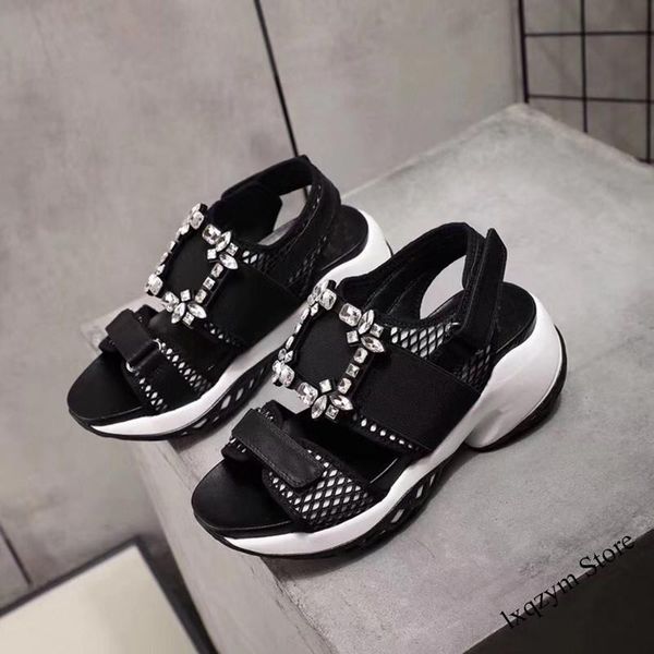 sandals brand buckle crystal thick sole casual women open toe platform gladiator hook summer fashion white black sho
sandals brand buckle crystal thick sole casual women open toe platform gladiator hook summer fashion white black sho
