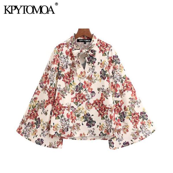 women's blouses & shirts vintage elegant floral print women 2021 fashion bow tie collar flare sleeve female blusas mujer chic, White
women's blouses & shirts vintage elegant floral print women 2021 fashion bow tie collar flare sleeve female blusas mujer chic, White