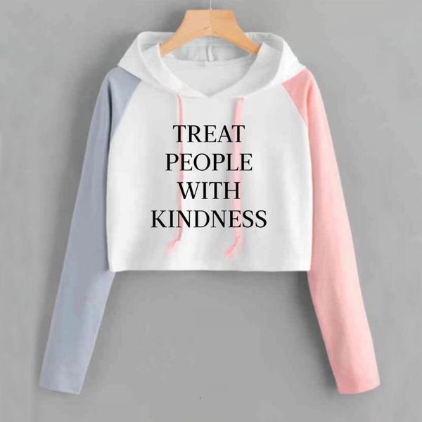 crop sweatshirt harry styles treat people with kindness woman hoodie long sleeve pullover sweat femme sudaderas mujer, Black
crop sweatshirt harry styles treat people with kindness woman hoodie long sleeve pullover sweat femme sudaderas mujer, Black