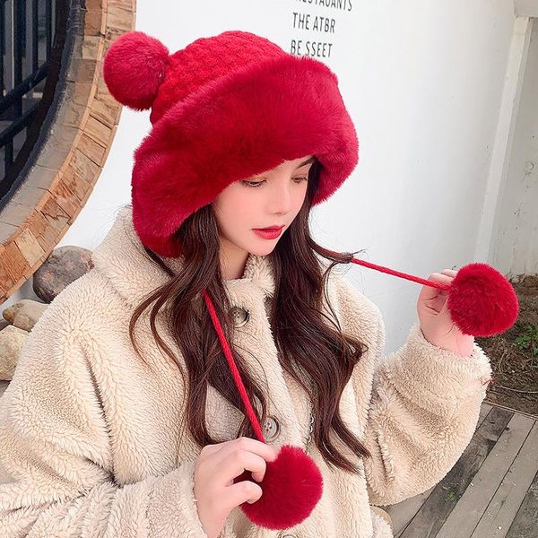 beanie/skull caps autumn winter outdoor travel korean hedging hat ladies cute fur ball plus velvet warm woolen for woman wholesale, Blue;gray
beanie/skull caps autumn winter outdoor travel korean hedging hat ladies cute fur ball plus velvet warm woolen for woman wholesale, Blue;gray