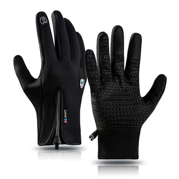 cycling gloves men women winter warm touch screen full fingers waterproof anti-slip mtb road bike riding racing, Black
cycling gloves men women winter warm touch screen full fingers waterproof anti-slip mtb road bike riding racing, Black