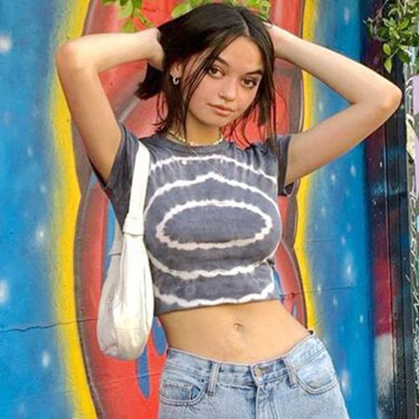 2021 new vintage graphic print crop women summer casual short sleeve contrast color y2k t-shirt female streetwear t shirts chic 06x, White
2021 new vintage graphic print crop women summer casual short sleeve contrast color y2k t-shirt female streetwear t shirts chic 06x, White