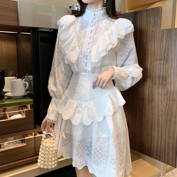 casual dresses streetwear women white long sleeve ruffle hollow out lady summer spring geometric lantern pockets mini dress w3hr, Black;gray
casual dresses streetwear women white long sleeve ruffle hollow out lady summer spring geometric lantern pockets mini dress w3hr, Black;gray