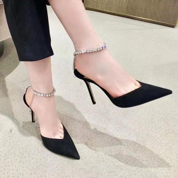 sandals summer ankle strap women fashion crystal chains high heels gladiator qualtiy stain wedding bridal shoes, Black
sandals summer ankle strap women fashion crystal chains high heels gladiator qualtiy stain wedding bridal shoes, Black