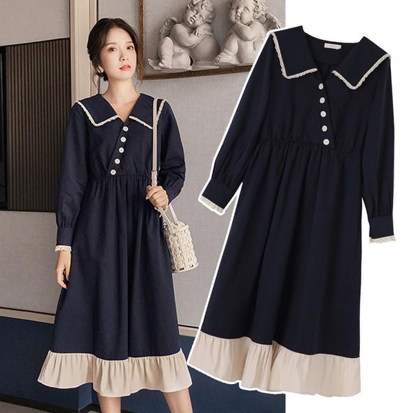 maternity dresses 8310# dress spring autumn long sleeve slimming loose stylish for pregnant women mom, White
maternity dresses 8310# dress spring autumn long sleeve slimming loose stylish for pregnant women mom, White