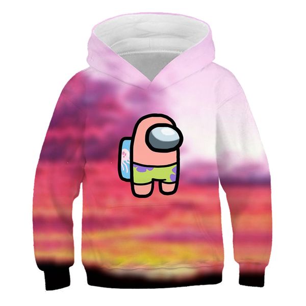 boys sports and leisure sweatshirt 4t-14t2020 fall girl among us hoodie world polyester super space video game 3d printing, Black
boys sports and leisure sweatshirt 4t-14t2020 fall girl among us hoodie world polyester super space video game 3d printing, Black
