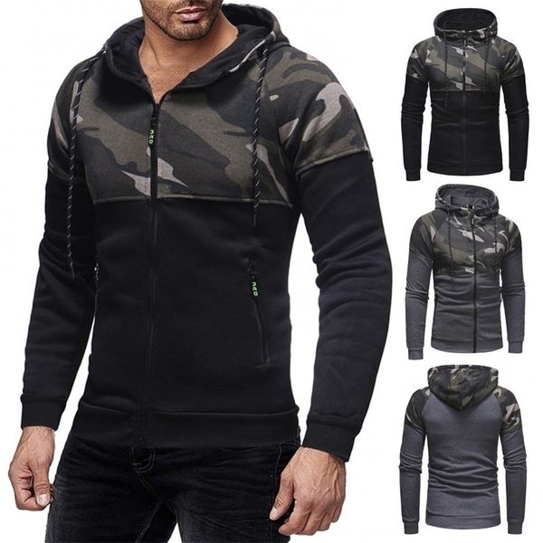 men casual slender long mouw camouflage ritsvak hooded sweatshirt hoodie fashion skateboard hiphop hoody streetwear, Black;green
men casual slender long mouw camouflage ritsvak hooded sweatshirt hoodie fashion skateboard hiphop hoody streetwear, Black;green