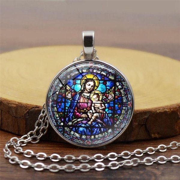 chains christian virgin mary time gemstone necklace jewelry metal sweater chain pendant bless and ward off evil spirits, Silver
chains christian virgin mary time gemstone necklace jewelry metal sweater chain pendant bless and ward off evil spirits, Silver