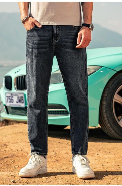 men's jeans 2898 summer thin loose straight casual trousers young boys pants trend all-match, Blue
men's jeans 2898 summer thin loose straight casual trousers young boys pants trend all-match, Blue
