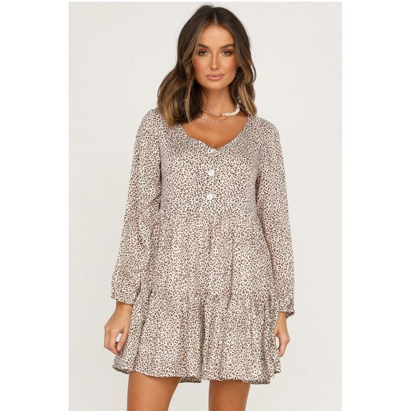 2021 european and american autumn button decoration pleated leopard print loose long sleeve office lady women wb9n, Black;gray
2021 european and american autumn button decoration pleated leopard print loose long sleeve office lady women wb9n, Black;gray