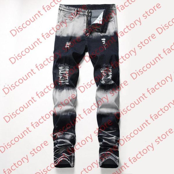 men ripped jeans fashion motorcycle denim design slim fit straight jeans brand casual patches men's fashion wear pants, Blue
men ripped jeans fashion motorcycle denim design slim fit straight jeans brand casual patches men's fashion wear pants, Blue