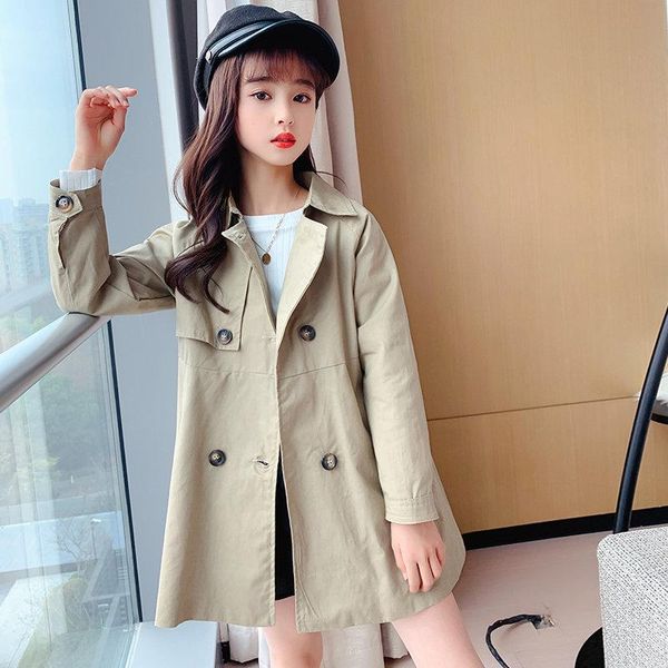 coat girls trench 2021 spring&autumn double-breasted with sashes khaki red jacket children clothes kids casual style windbreaker, Blue;gray
coat girls trench 2021 spring&autumn double-breasted with sashes khaki red jacket children clothes kids casual style windbreaker, Blue;gray