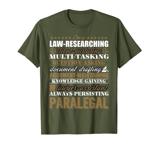 I Am A Paralegal T Shirt, I Am A Law Researching T Shirt, Mainly pictures