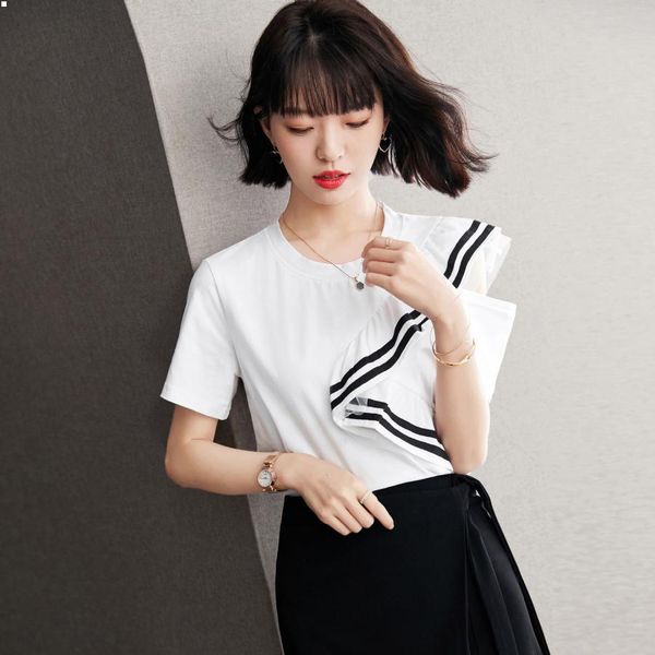 loose type designers t shirts classic women clothing collared tshirt plus size crop fashion t-shirt femme dress womens camisas de hombre tee, White
loose type designers t shirts classic women clothing collared tshirt plus size crop fashion t-shirt femme dress womens camisas de hombre tee, White