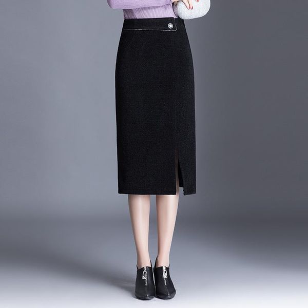 skirts autumn & winter high waist slim stretch casual simple black all-match temperament women a-line long skirt tide
skirts autumn & winter high waist slim stretch casual simple black all-match temperament women a-line long skirt tide