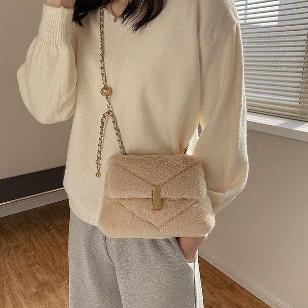 cross body korean fashion girl plush chain small bag women 2021 cute all-match lady shoulder casual shopping female diagonal
cross body korean fashion girl plush chain small bag women 2021 cute all-match lady shoulder casual shopping female diagonal