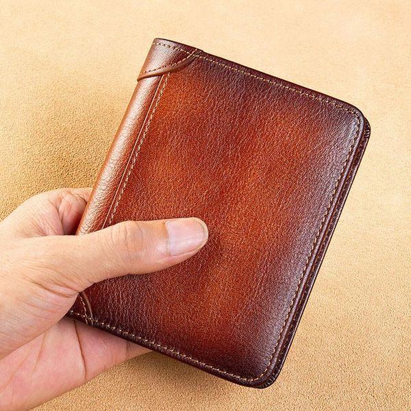 wallets 2021 male business 3 fold rfid anti theft cow skin 100% genuine leather wallet men vertical id card holder bag purse, Red;black
wallets 2021 male business 3 fold rfid anti theft cow skin 100% genuine leather wallet men vertical id card holder bag purse, Red;black